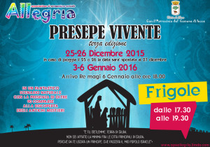 locandina presepe vivente 2015-16 70X100